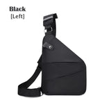 01110 Merge Waterproof Anti-Theft Personal Shoulder Chest Pocket Travel Crossbody Bag Casual Left Shoulder Sling Elegance Celebration Built