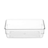 0104 Merge The Test 5 X Box Sweden Crystal Non Slip Storage Tray 16cmx8cm Small fridge/Container Ease