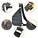 01115 Merge Waterproof Bag Personal Anti Theft Man Women Pocket Portable Chest  Right Shoulder Sling Travel Bag Elegance Celebration Built