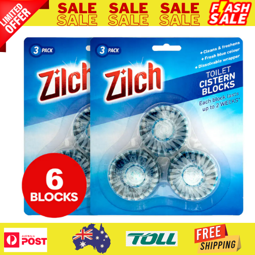 0123 Merge 2X3 Pack Zilch Long Lasting Toilet Cistren Blocks Items Health.