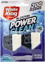 0125 Merge White King Cistern Bleach And Blue Block,50G