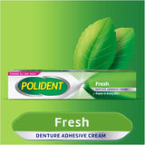 0153 Merge Polident Adhesive Cream For Dentures & Partials Fresh Free 60G Health