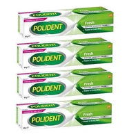 0154 Merge 4-Polident Adhesive Cream For Dentures & Partials Fresh Mint 60G Health