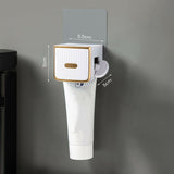 0175 Merge 2X Toothpaste Squeezer Bathroom Tube Easy Stand Dispenser Rolling Holder Seat