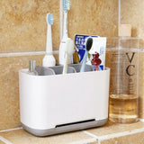 0180 Merge Electric Toothbrush Holder Bathroom Caddy Storage Large Multifunction Organizer Health Grey (Most Popular Available Only)