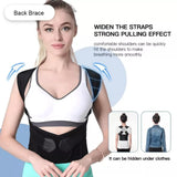 NNEOBA Back Brace Posture Corrector For Men Adjustable Full Back Support Awesome.