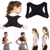 0197 Posture Corrector Adjustable Back Shoulder Belt Support Body Brace Back Unisex Awesome.