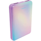 02109 Merge Laser Magnetic Wireless Power Bank 18W 5000mAh Aqua Charcoal Rainbow Silver Celebration Built Sale.