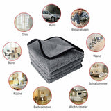 0216 Merge 4 Piece Thickened Magic Glass Cleaning Cloth Lint Free Rag Polish Cloth