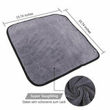 0216 4 Piece Thickened Magic Glass Cleaning Cloth Lint Free Rag Polish Cloth