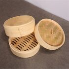 0231 Merge 20CM Bamboo  Basket Stackable Kitchen steam Rack cookware With Lid