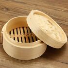 0231 Merge 20CM Bamboo  Basket Stackable Kitchen steam Rack cookware With Lid