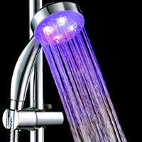 0244 Merge Wels LED Shower Head Luminus Light- Up 7 Colours Auto Change Light Shower Head