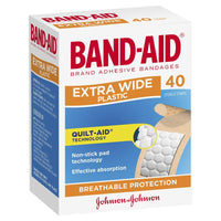 0253 Merge Band-Aid Extra Width More Portection 40 Pack Health Awesome.