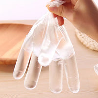 Industrial Clear Disposable Nitrile 100 Gloves Powder Free Thick Medical Protection Protective.