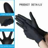 Industrial Clear Disposable Nitrile 100 Gloves Powder Free Thick Medical Protection Protective.