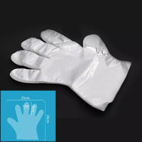 Industrial Clear Disposable Nitrile 100 Gloves Powder Free Thick Medical Protection Protective.