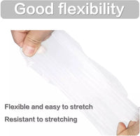 Disposable Clear Plastic Gloves Latex Free Powder Free Polyethylene Hand Protective 600 Pieces