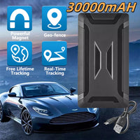 0302 Merge 30000mAh 4G Sim GPS Tracker Magnetic Vehicle Car Real Time Tracking Anti Theft.