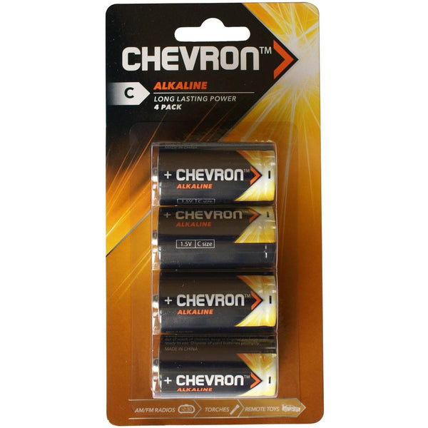 03113 Merge Chevron Alkaline C 4 Pack Celebration, Outback, Items.