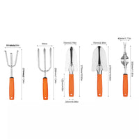 0321 Merge Floral Garden Tool Set Of 5 Stainless Steel Hand Floral Garden Tool Kit Yard Awesome.