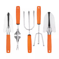 0321 Merge Floral Garden Tool Set Of 5 Stainless Steel Hand Floral Garden Tool Kit Yard Awesome.