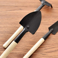 0325 Mini Garden Hand Tools Transplanting Succulent Plant Gardening Tool Rake Set Yard Awesome