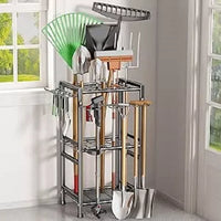 0326 Merge Garden Tool Organizer Storage Metal Heavy Duty Yard Awesome.