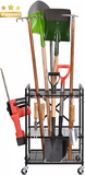 0327 Merge Garden Tool Organizer With Wheels For Garage Yard Shed Awesome.