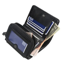 0511 Merge Wallet For Men Bifold Stylish Wallet Slim Includes ID Window And Credit Card Holder