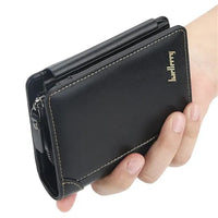 0511 Merge Wallet For Men Bifold Stylish Wallet Slim Includes ID Window And Credit Card Holder