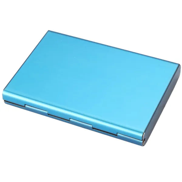 0516 Merge RFID Blue Blocking Credit Card Protector Stainless Steel ID Business Card Case Holder