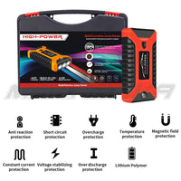 06104 Merge 99800mAh Portable Car Jump starter Poer Bank Pack Battey Charger Booster 12V Duty.