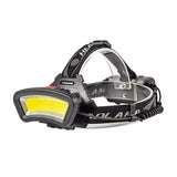 06109 Merge 100000LM Cob+Led Head lamp Head light Torch USB Recherbeable Flashlight Super Style Items.