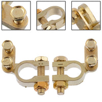 06124 Merge Universal Battery Terminals Duty Brass Bolts ( Negative) 11mm ( Positive) 13mm