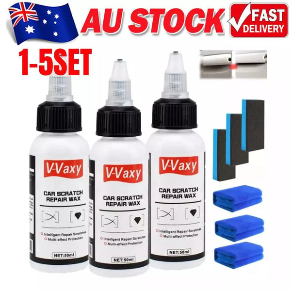 V-Vaxy Car Scratch Repair Wax Buff Out Scratch Includes 5 Bottles Only Pack Merge 0702 Awesome.