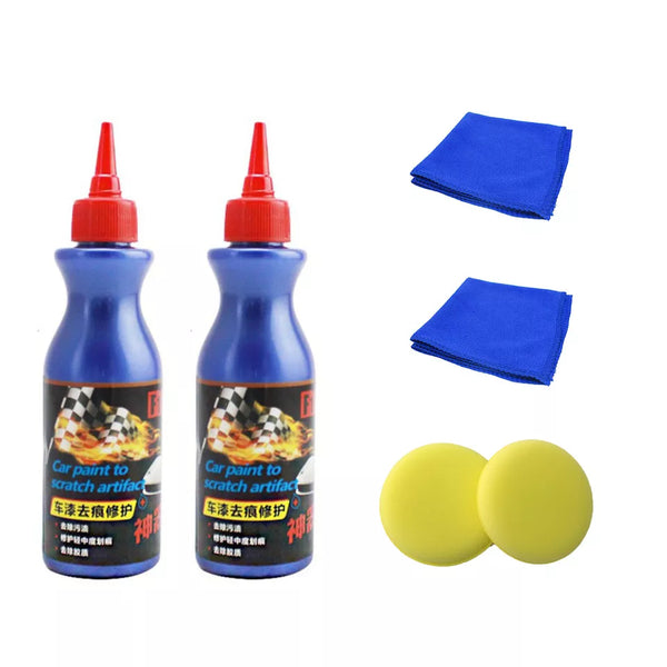 1x2 Car Scretch Remover Deep Scretches Paint Restorer Auto Surface Repair Wax Merge 0704