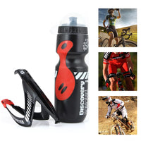 0710 Merge Mountain Bike Bicycle Cycling Water Drink Bottle And holder Cage Sports 650ML