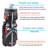 0710 Merge Mountain Bike Bicycle Cycling Water Drink Bottle And holder Cage Sports 650ML