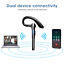 07111 Merge Bluetooth Wireless Headphones Mobile Business Portable Ear phone Headset Mic No Charging DocK Bold.