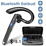 07113 Merge Bluetooth Wireless Headphones Business Portable Ear Phone Mobile Headset Mic With Charging Dock Bold Celebration.