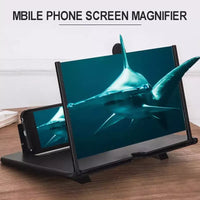 07119 Merge 12" Folding Amplifier Stand Screen Magnifier 3D Adjustable Mobile Phone HD Video Magnifier