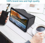 07120 Merge New 3D Mobile Phone Screen Magnifier 12" HD Video Amplifer For Smart Phone Stand Magnifier