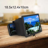 07120 Merge New 3D Mobile Phone Screen Magnifier 12" HD Video Amplifer For Smart Phone Stand Magnifier