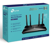 07121 Merge New TP-Link Archer AX1500 Wifi Hub Router 6 Gigabit Router Dual Band Replaces Archer AX10 Technology +