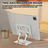 07133 Merge Silver Universal Tab Mount Tablet Stand Phone Holder Desk Table For iPhone iPad Samsung