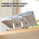 07133 Merge Silver Universal Tab Mount Tablet Stand Phone Holder Desk Table For iPhone iPad Samsung