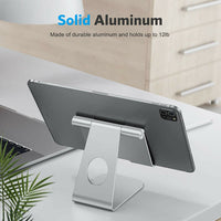 07135 Merge Silver Universal Desk Stand Mobile Phone Stand Holder For Tablet iPad iPhone Samsung