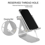 07135 Merge Silver Universal Desk Stand Mobile Phone Stand Holder For Tablet iPad iPhone Samsung