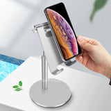 07136 Merge Adjustable Aluminum Tablet Stand Holder Desk Tablet Mount For iPad iPhone Samsung